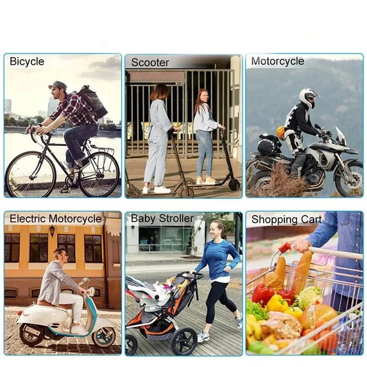 360° Adjustable Bike Phone Holder Mount (Anti-Slip Grip)